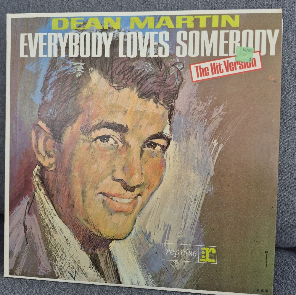 Vintage Dean Martin Vinyl Record  Everybody Loves Somebody
